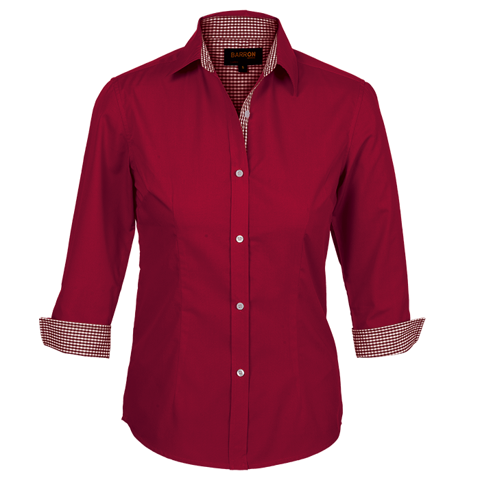 Harper Blouse Ladies - Red