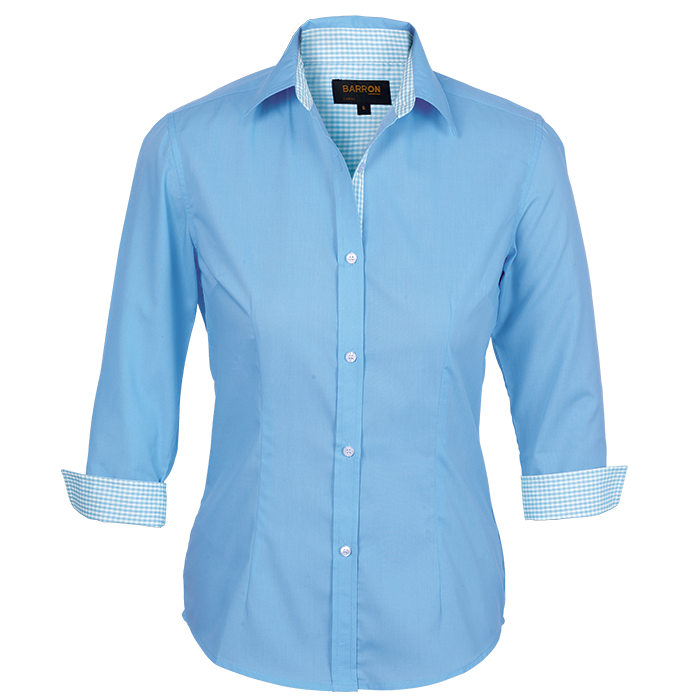 Harper Blouse Ladies - Sky