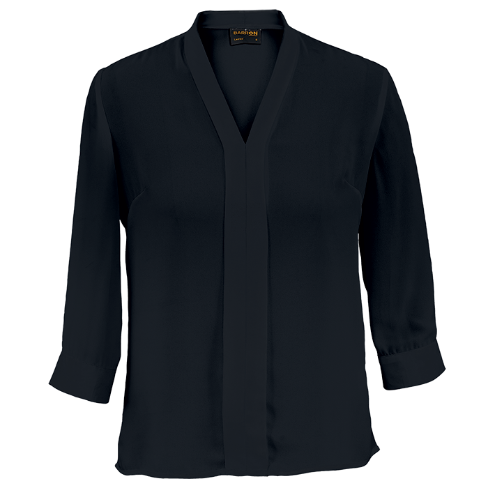 Tulip Blouse Ladies - Black