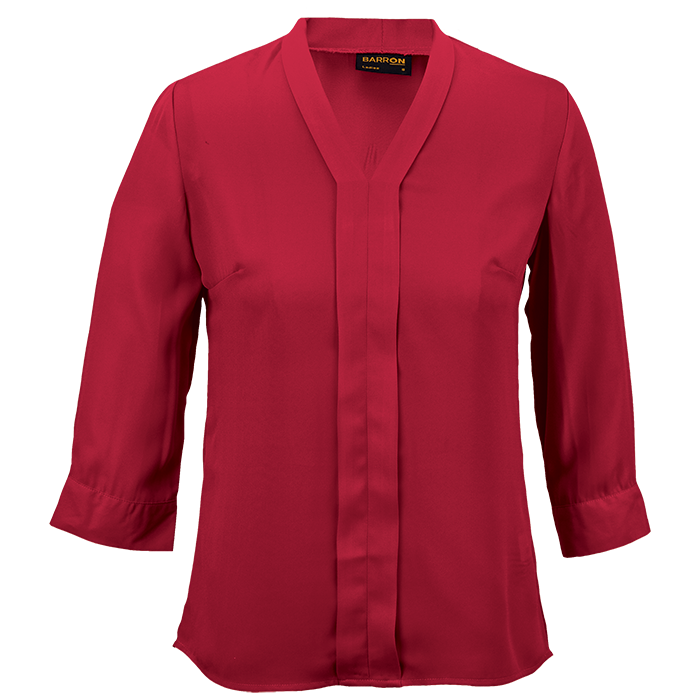 Tulip Blouse Ladies - Light Red
