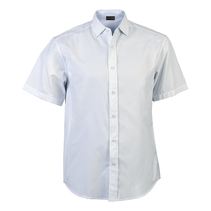 Clayton Lounge Shirt Short Sleeve Mens - White