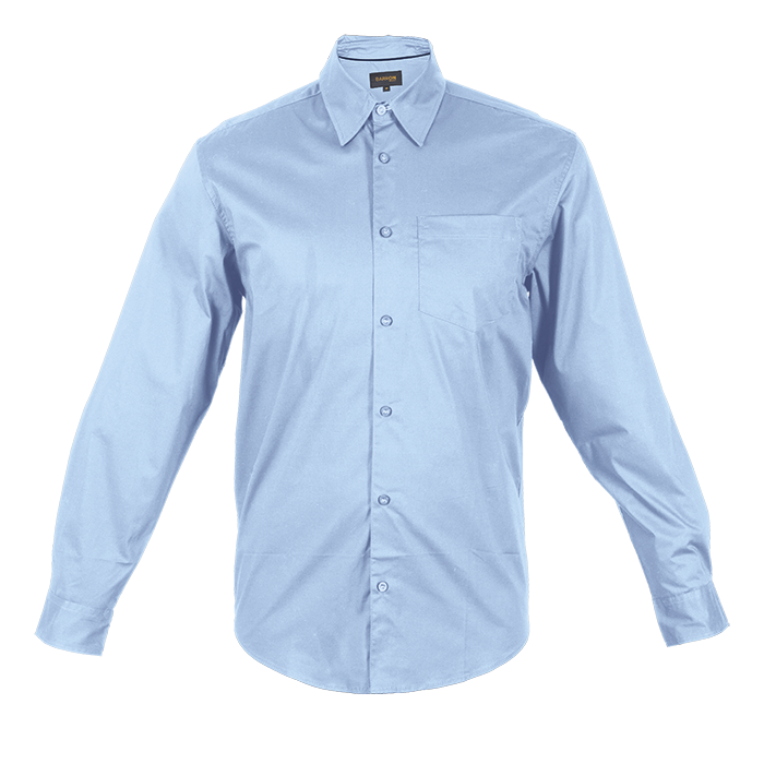 Florida Lounge Shirt Long Sleeve Mens - Sky