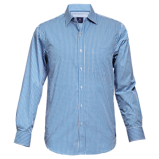 Alabama Lounge Long Sleeve Mens - Blue/White