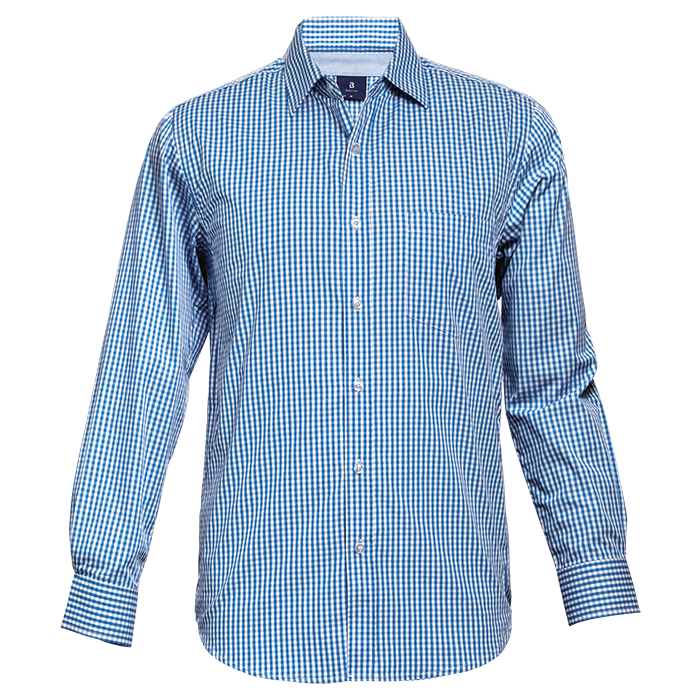 Alabama Lounge Long Sleeve Mens - Blue/White