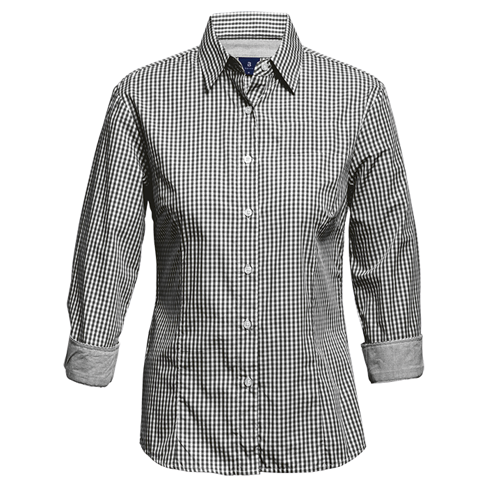 Alabama Blouse Ladies - Black/White