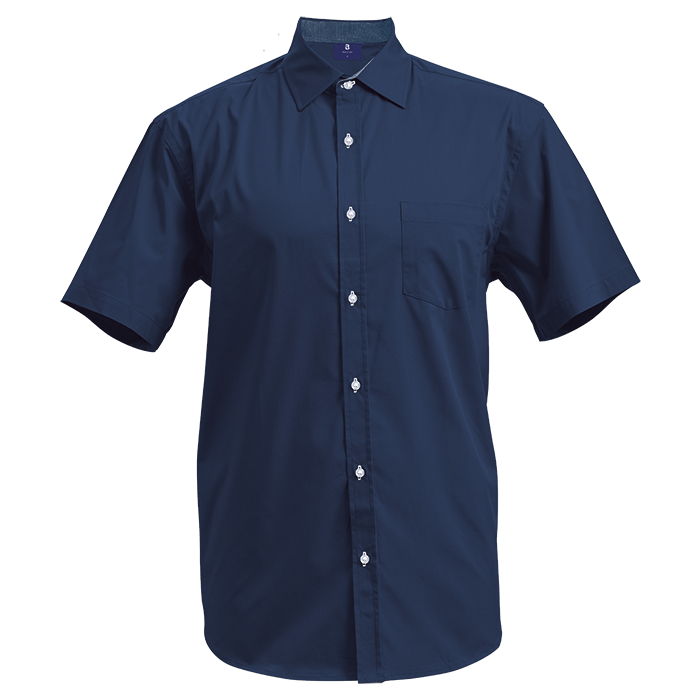 Saga Lounge Short Sleeve Mens - Navy