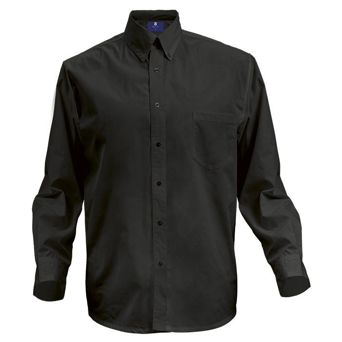 Executive Lounge Long Sleeve Mens - Black