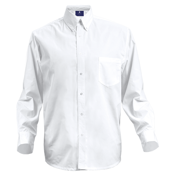 Executive Lounge Long Sleeve Mens - White