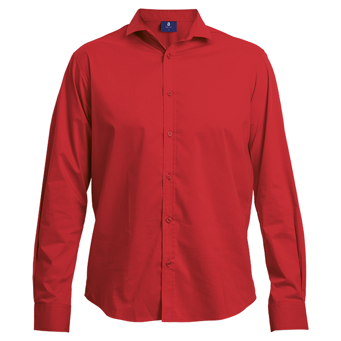 Slim Fit Lounge Long Sleeve Mens - True Red