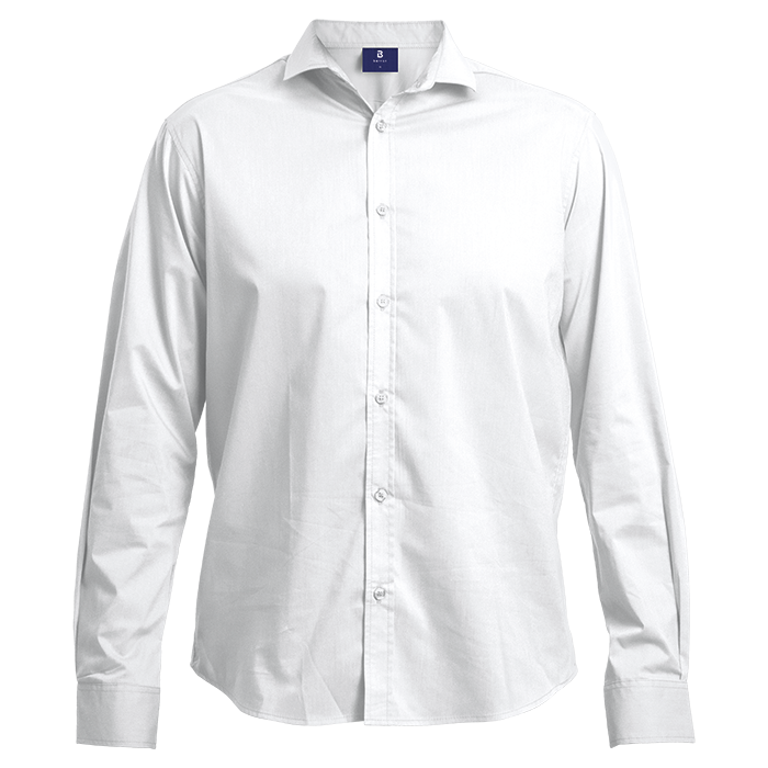 Slim Fit Lounge Long Sleeve Mens - White