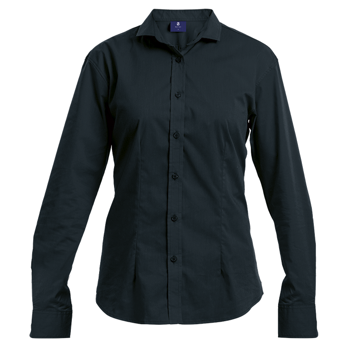 Slim Fit Lounge Long Sleeve Ladies - Navy