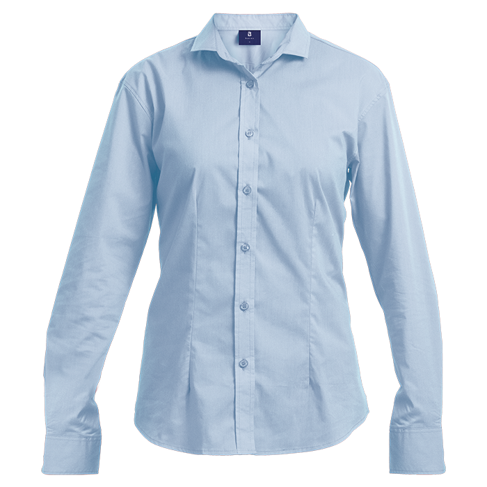 Slim Fit Lounge Long Sleeve Ladies - Sky Blue