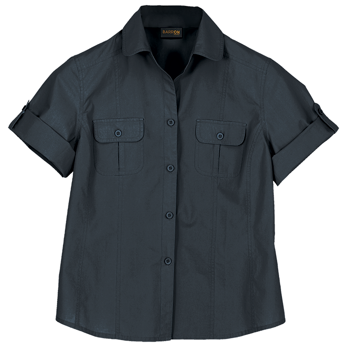 Outback Blouse Ladies - Granite