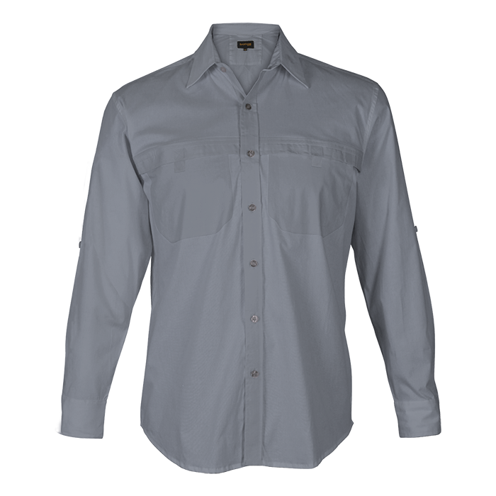 Indiana Stretch Shirt Mens - Grey