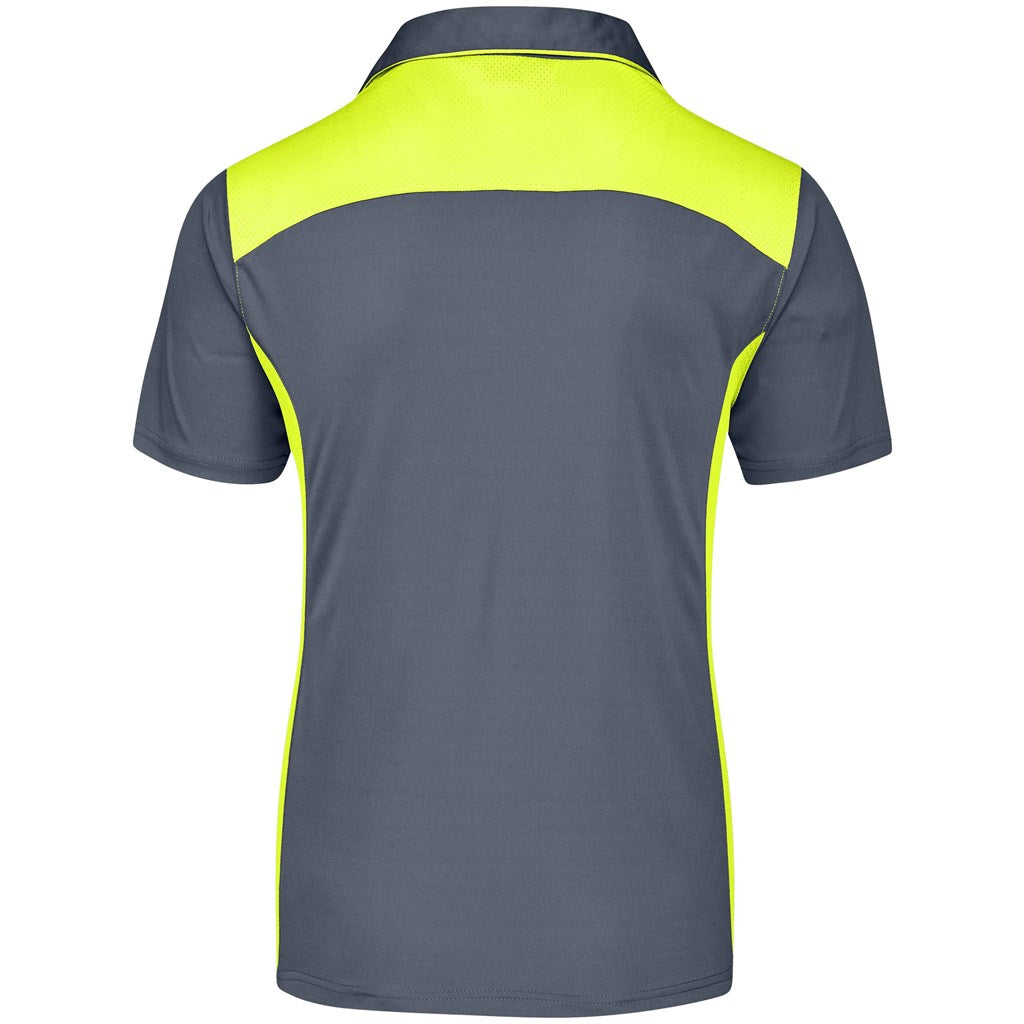 Mens Glendower Golf Shirt - Yellow