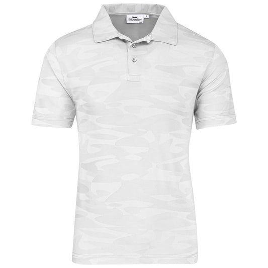 Mens Volition Golf Shirt - White