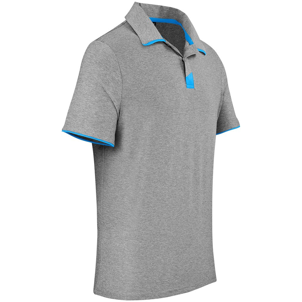 Mens Cypress Golf Shirt - Grey