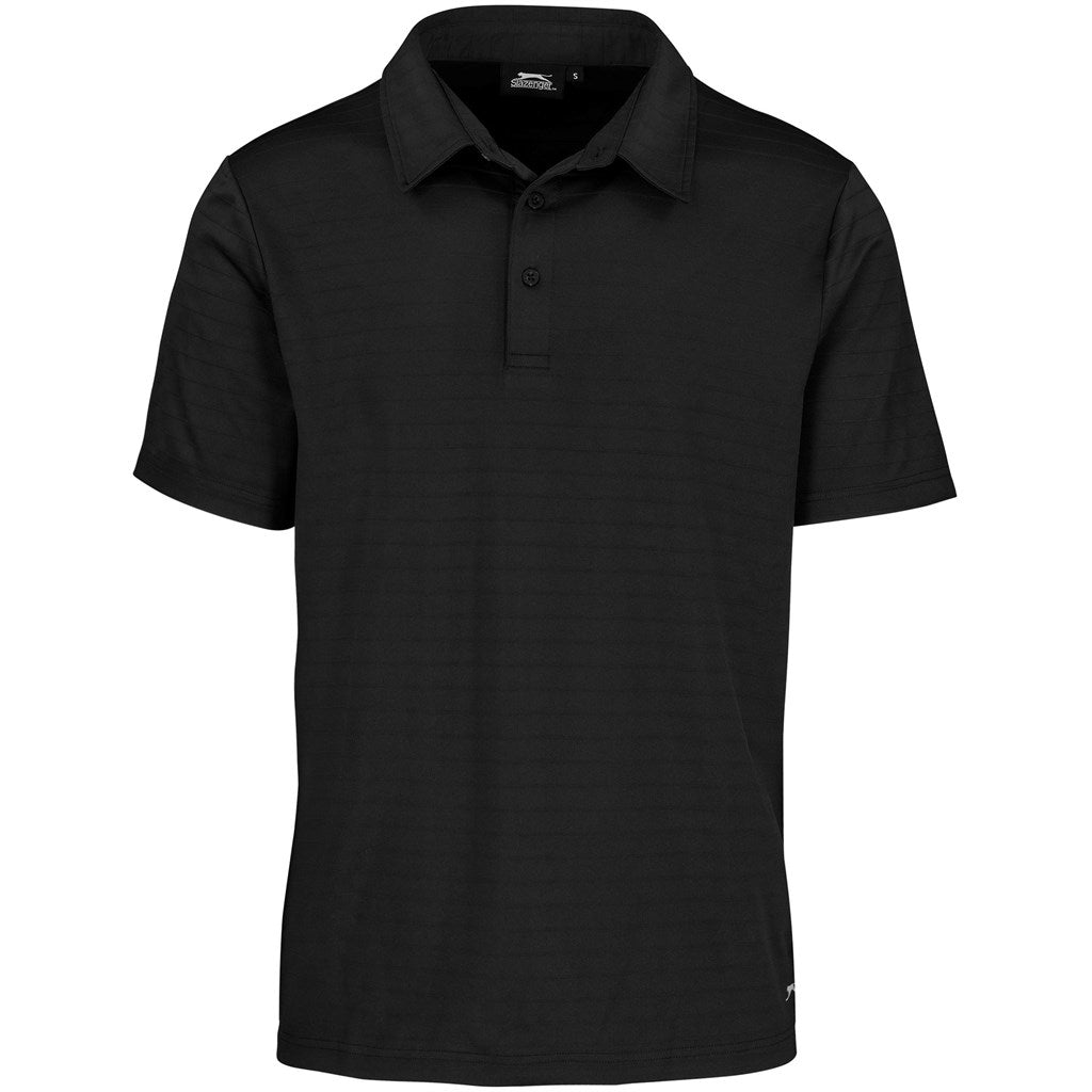 Mens Riviera Golf Shirt - BLACK