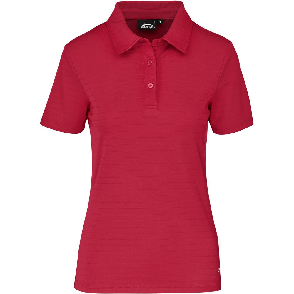 Ladies Riviera Golf Shirt - RED