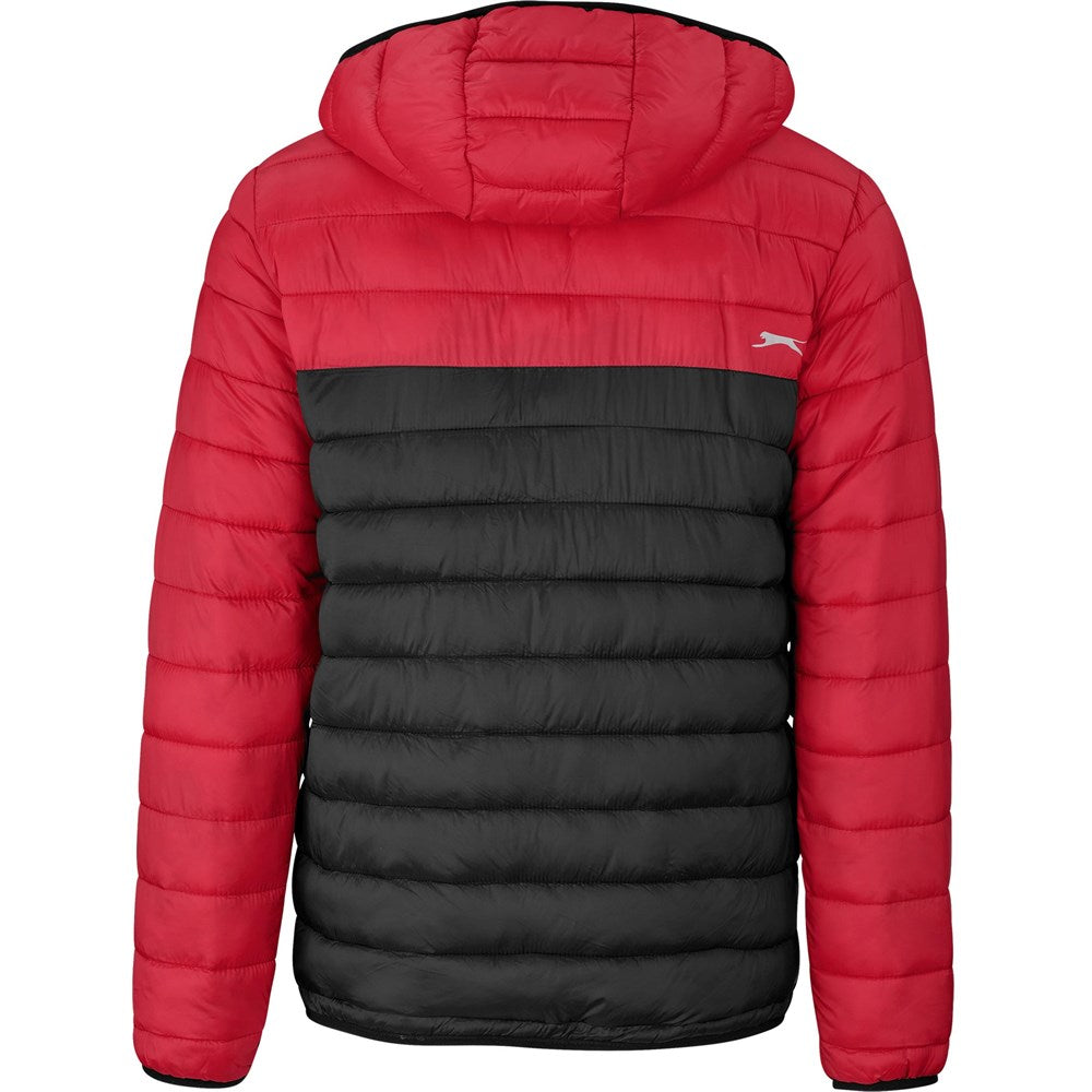 Mens Kyoto Two-Tone Jacket - Black Red