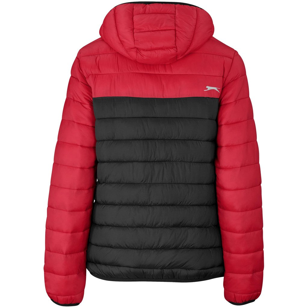 Ladies Kyoto Two-Tone Jacket - Black Red
