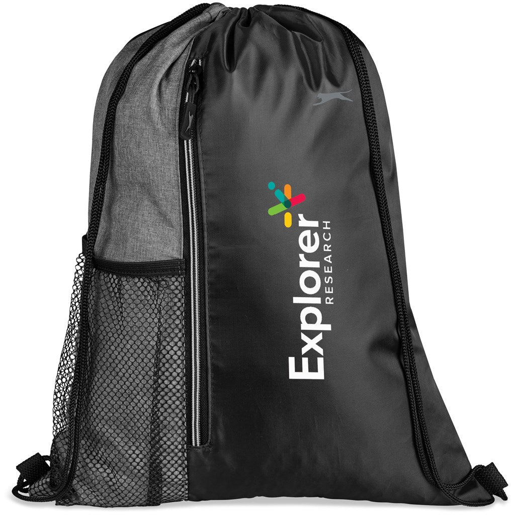 Slazenger Wembley Drawstring Bag - BLACK