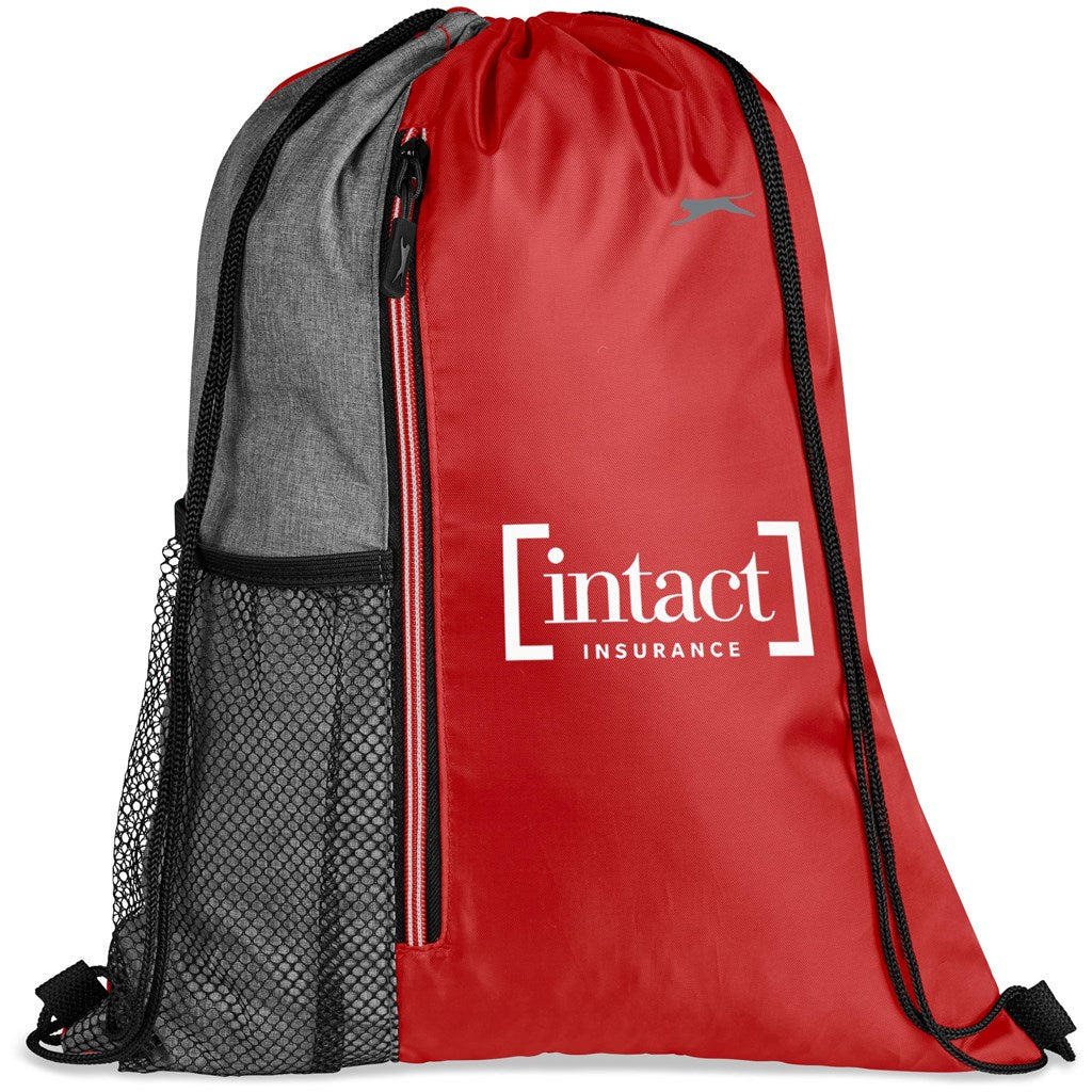 Slazenger Wembley Drawstring Bag - RED