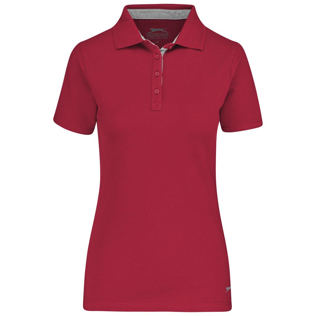 Ladies Hacker Golf Shirt - RED