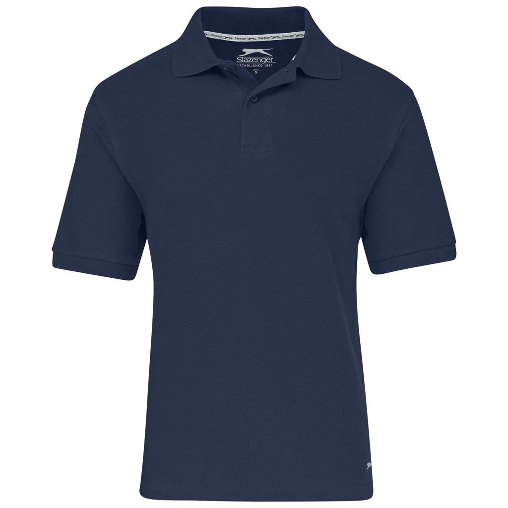 Mens Crest Golf Shirt - NAVY