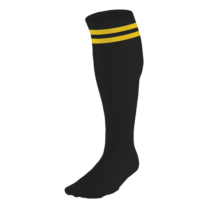 BRT Pace Sock - Black/Gold