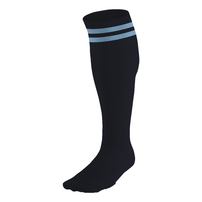 BRT Pace Sock - Navy/Sky
