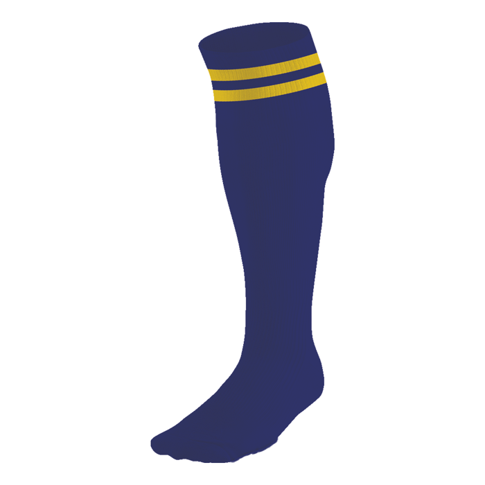 BRT Pace Sock - Royal/Gold