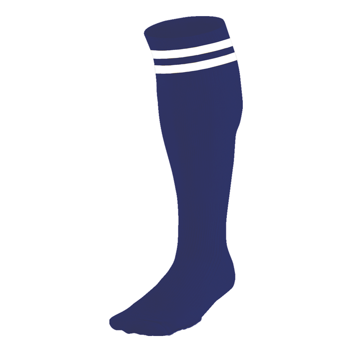 BRT Pace Sock - Royal/White