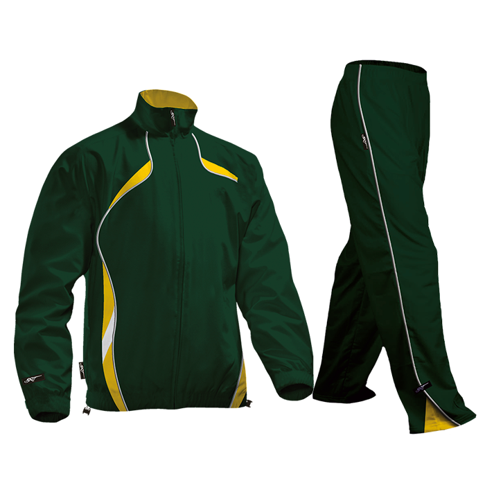 BRT Reflect Tracksuit - Bottle/Gold