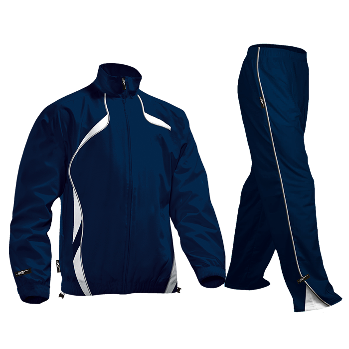 BRT Reflect Tracksuit - Navy/White