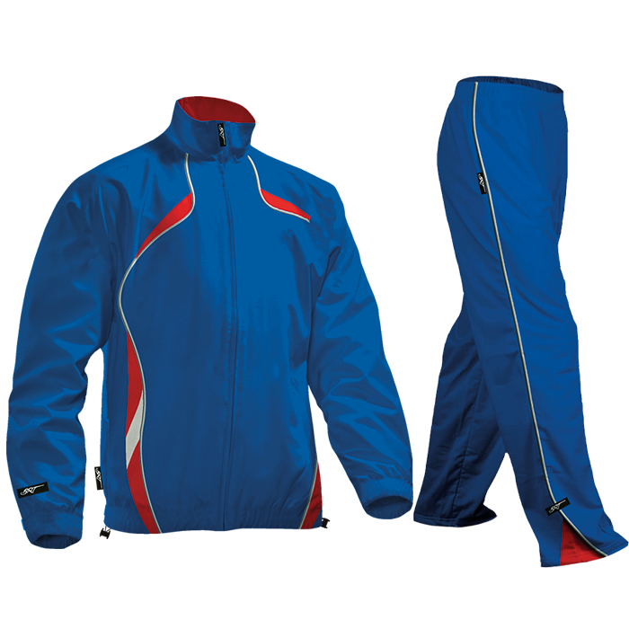 BRT Reflect Tracksuit - Royal/Red