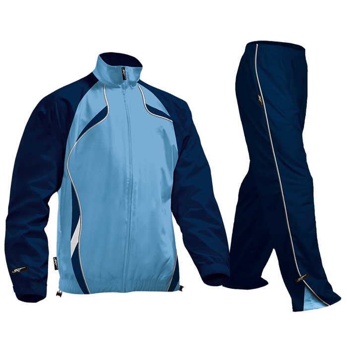 BRT Reflect Tracksuit - Sky/Navy