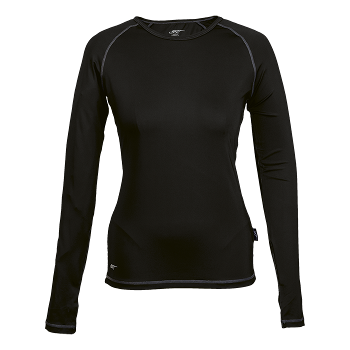 BRT Signature Long Sleeve Top Ladies - Black