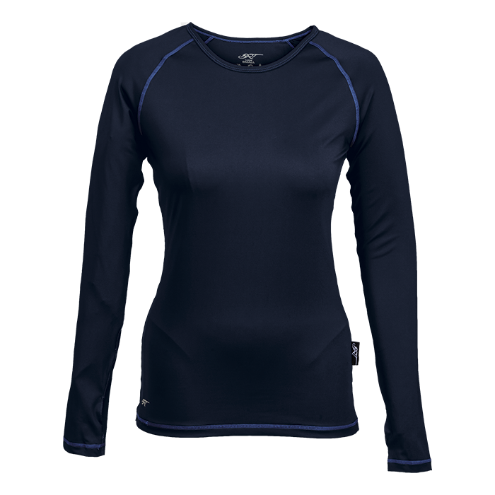 BRT Signature Long Sleeve Top Ladies - Navy