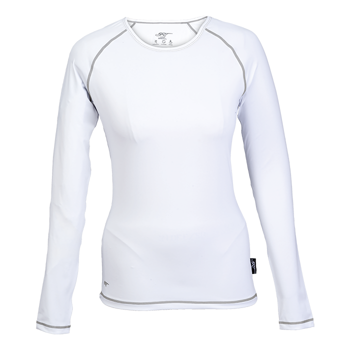 BRT Signature Long Sleeve Top Ladies - White