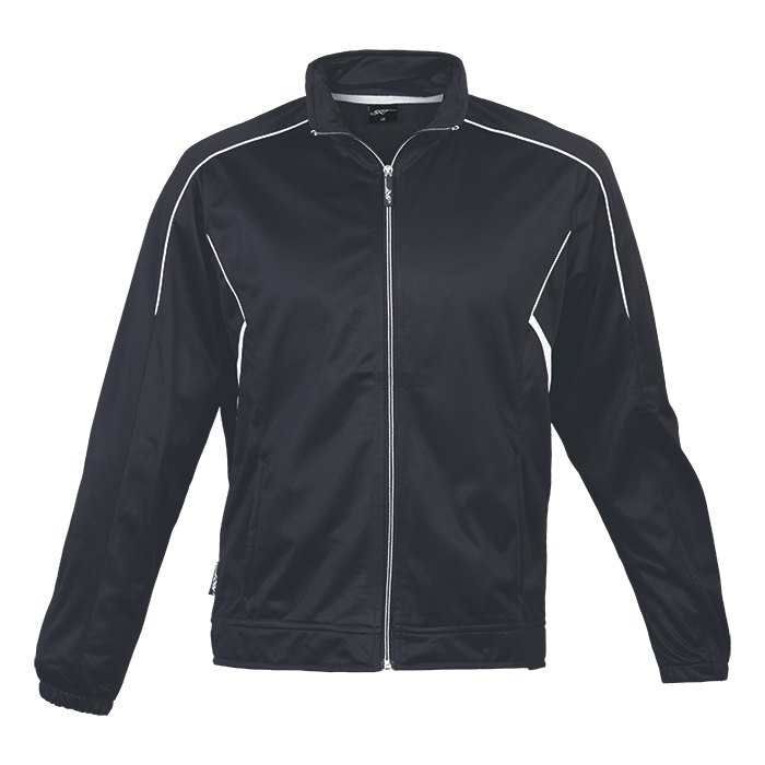 BRT Champion Tracksuit Top - Black/White