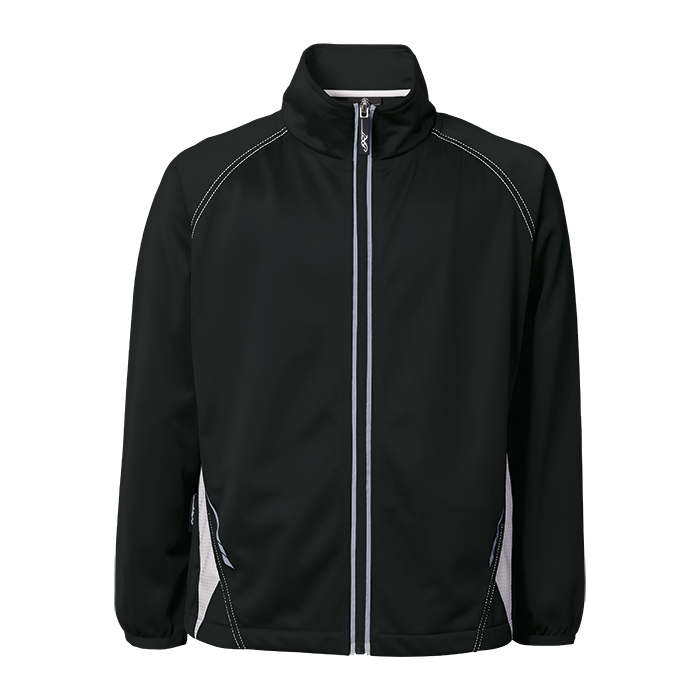 BRT Hydro Tracksuit Top - Black/White