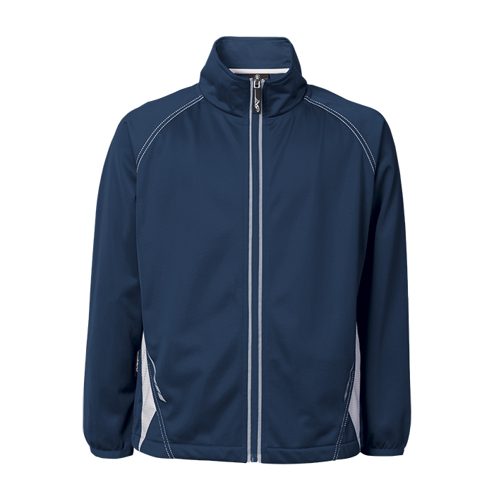 BRT Hydro Tracksuit Top - Navy/White