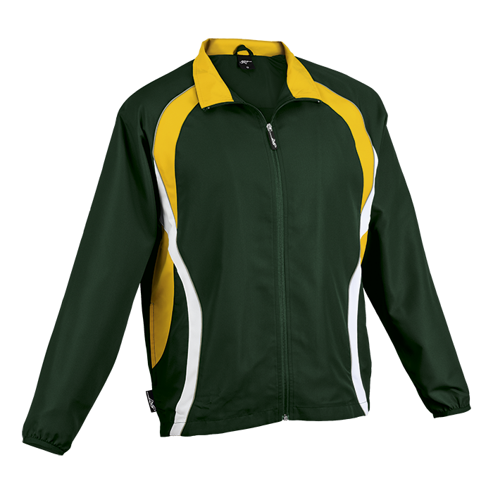 BRT X-Celerate Tracksuit Top Kiddies - Bottle/Gold/White