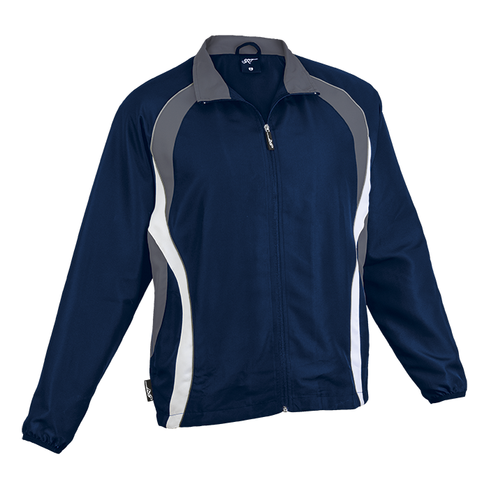 BRT X-Celerate Tracksuit Top - Navy/Grey/White