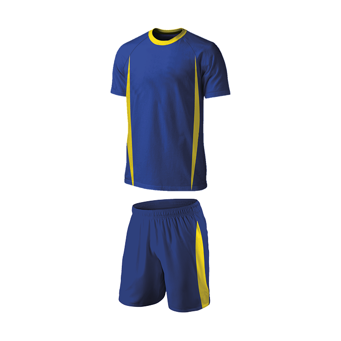 BRT Blade Soccer Single Set - Royal/Gold