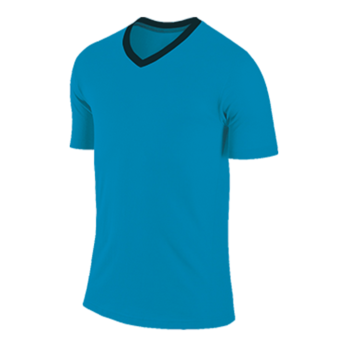 BRT Electric Soccer Shirt - Electric Blue/Black