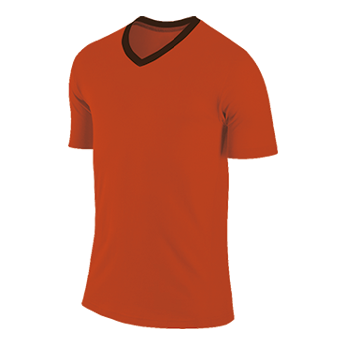 BRT Electric Soccer Shirt - Electric Orange/Black