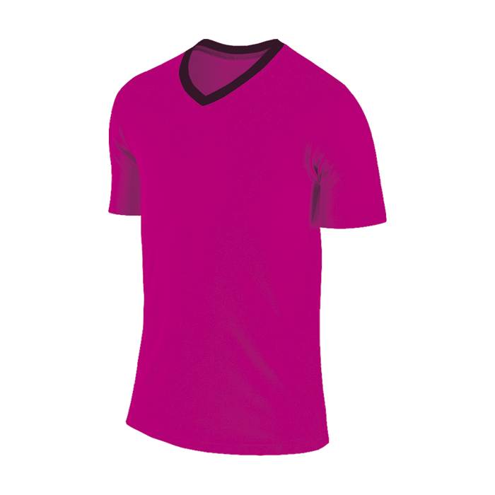 BRT Electric Soccer Shirt - Electric Pink/Black