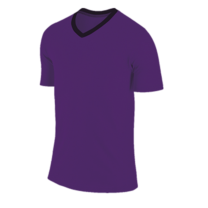 BRT Electric Soccer Shirt - Electric Purple/Black